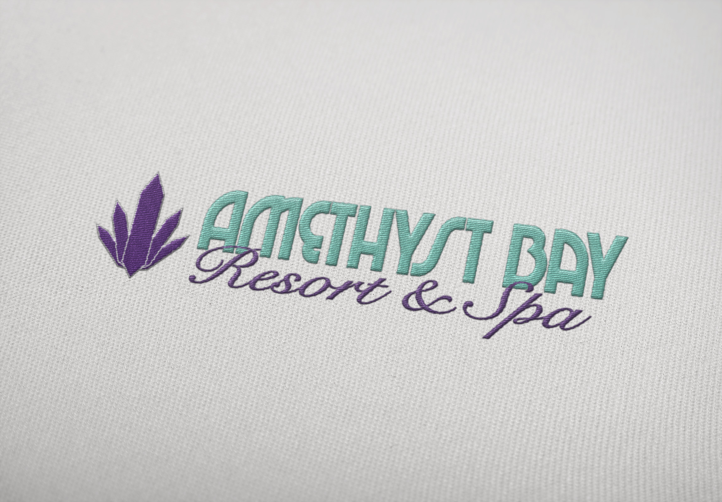 Amethyst Bay Logo Mockup