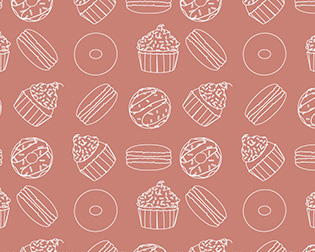 Food Pattern Illustration