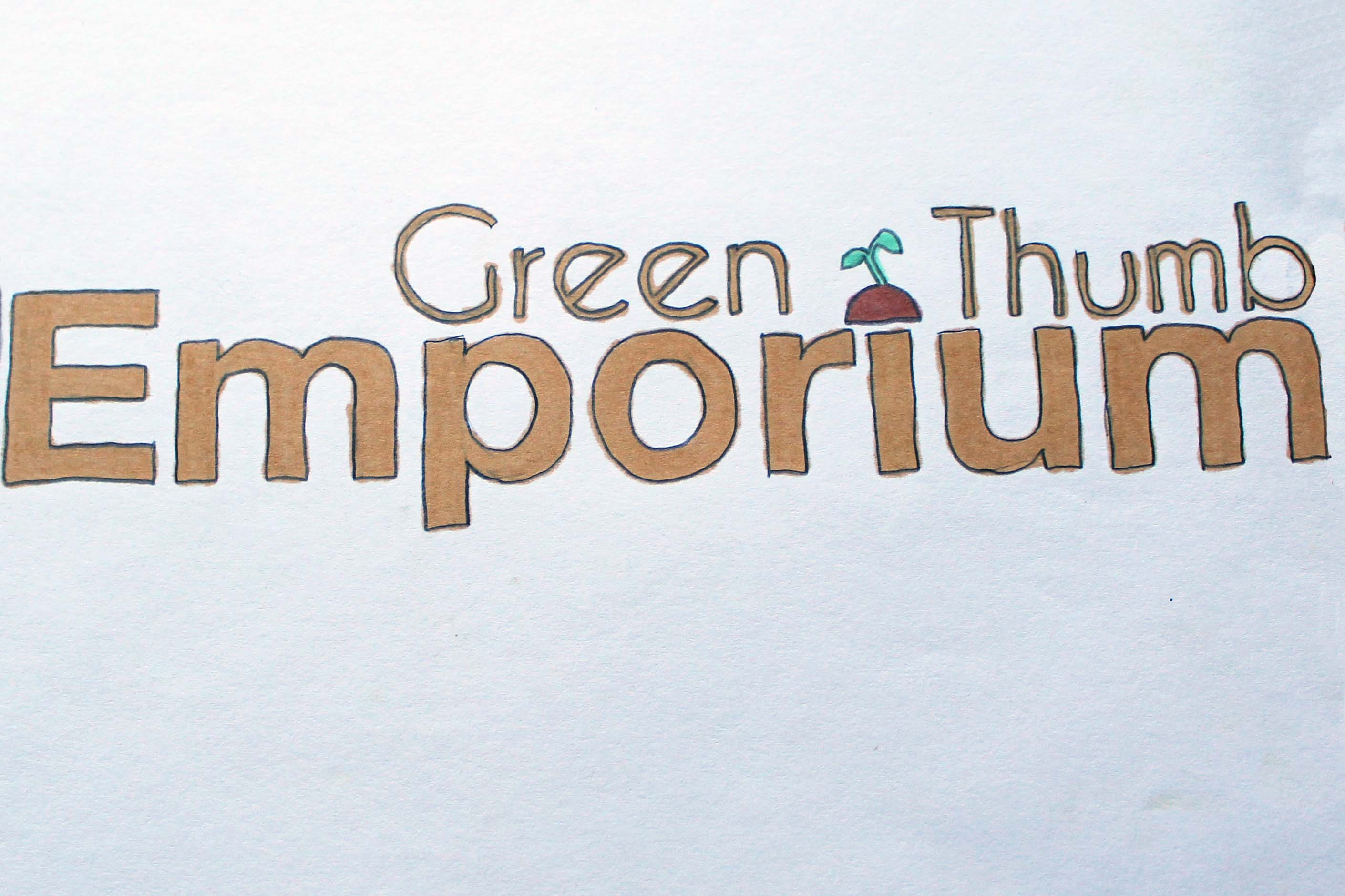 Green Thumb Emporium Logo Rough