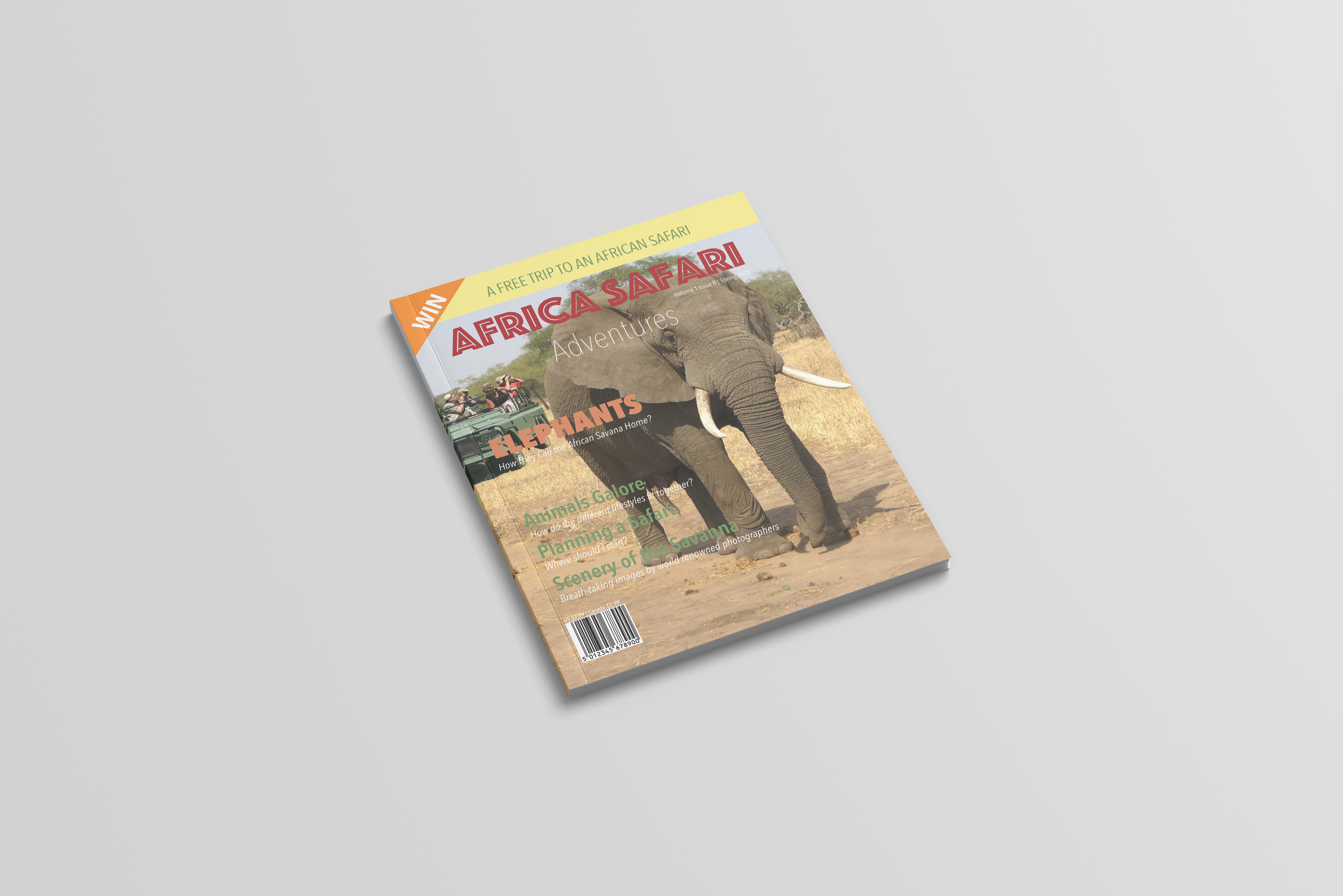 Magazine Cover Swap Mockup