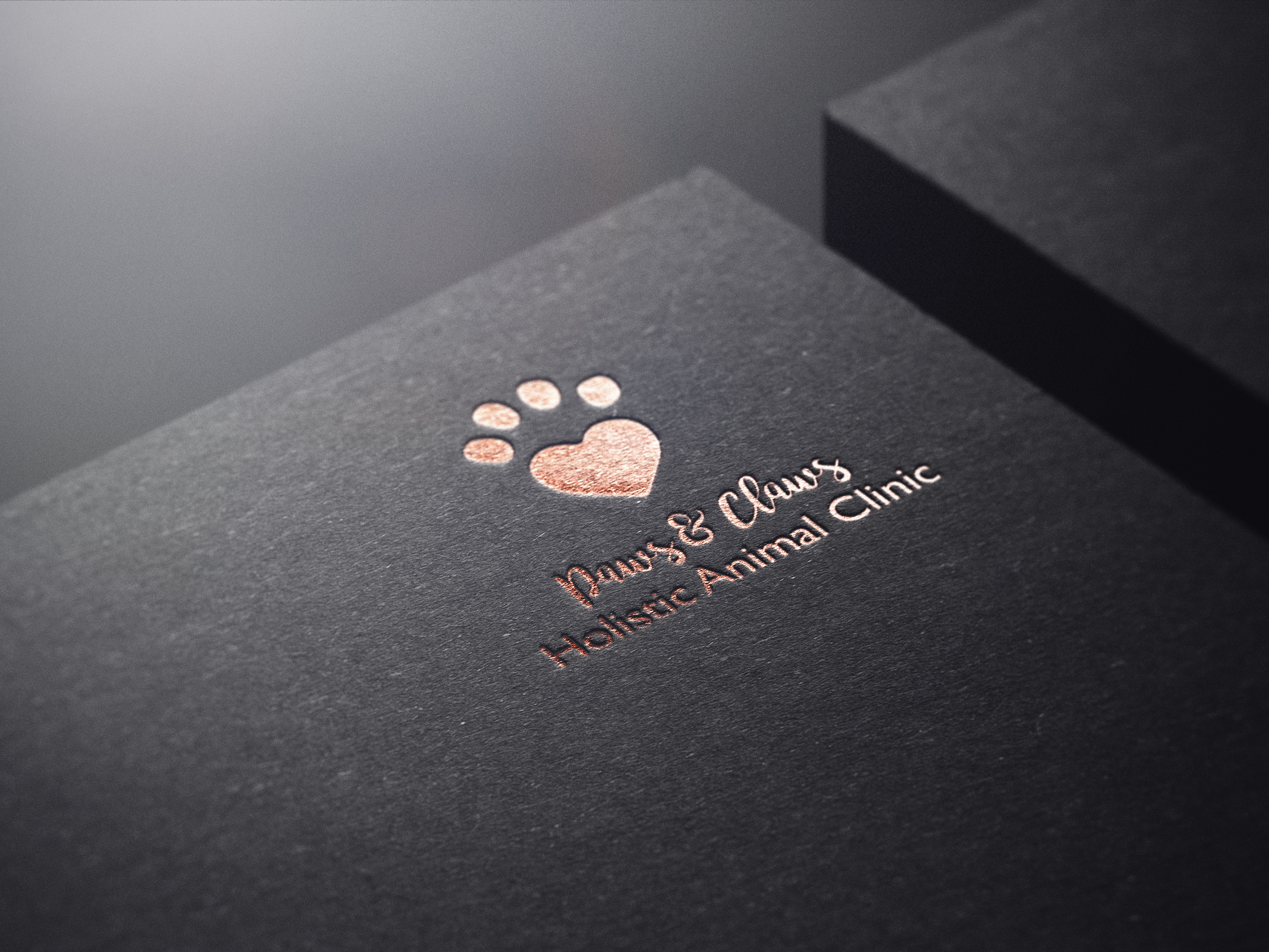 Paws and Claws Logo Mockup